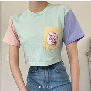 Pretty girl crop top